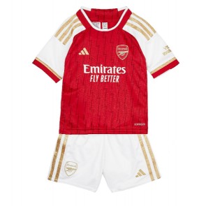Arsenal Dětské Domácí dres komplet 2023-24 Krátký Rukáv (+ trenýrky)